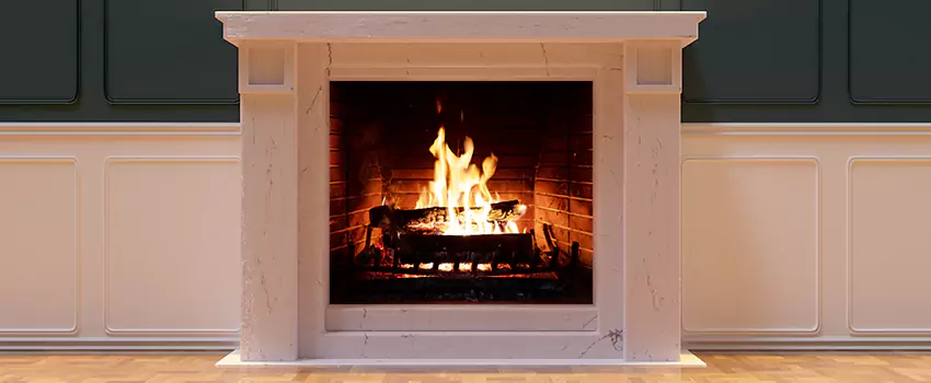 Decorative Electric Fireplace Installation in Clearlake, California