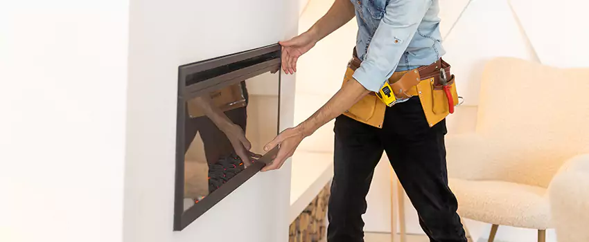 Metal Fireplace Installation in Clearlake, California